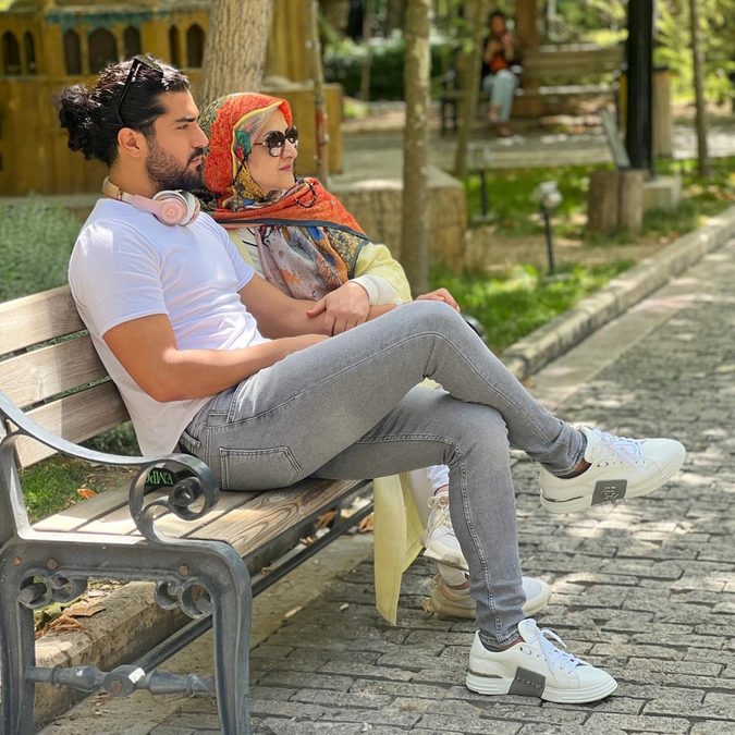 عکس مادر و پسری سینا مهراد