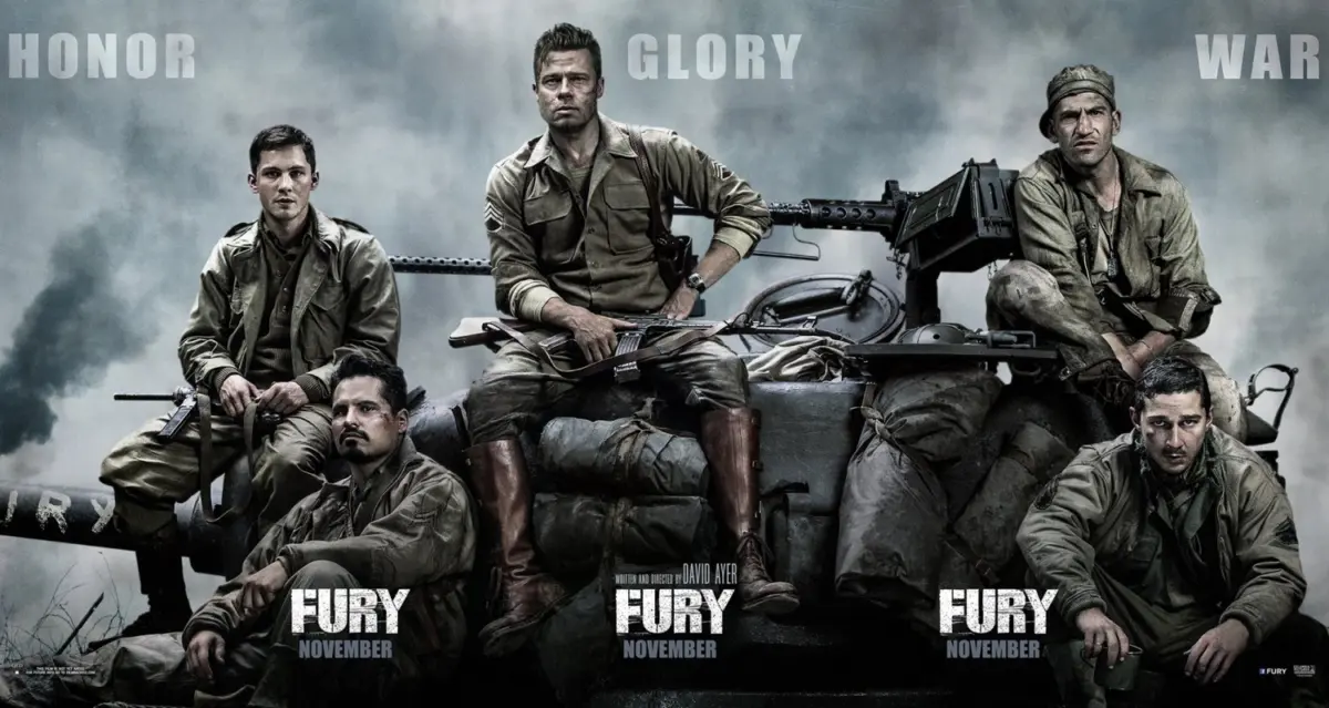 تحلیل فیلم سینمایی Fury و میدان خونین جنگ