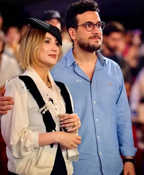 امیرحسین قیاسی با همسرش 1